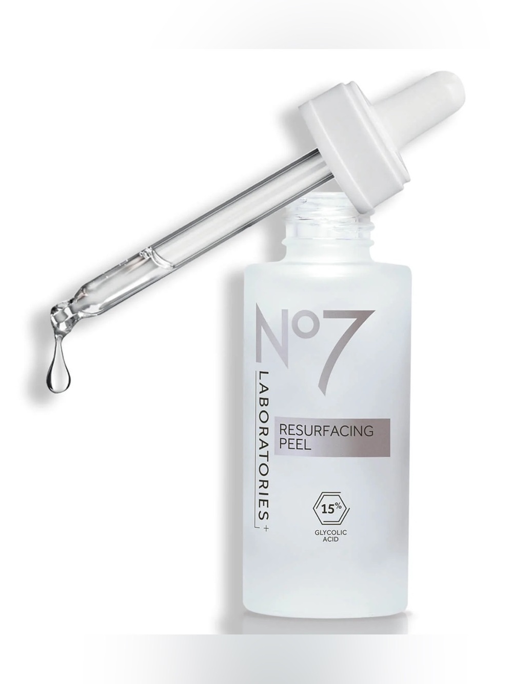 NO7 LABORATORIES No7 Resurfacing Peel 15% Glycolic Acid Face Resurface NEW 1oz